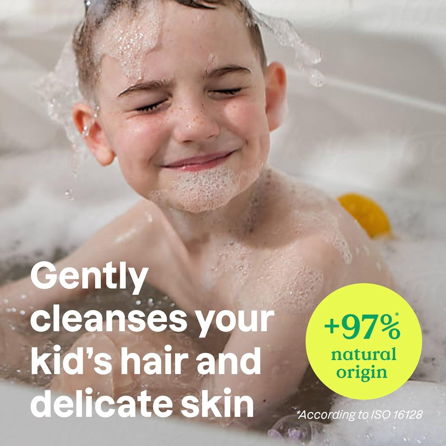 ATTITUDE Kids Shampoo & Body Wash - EWG Verified, Vegan, Plant-Based | Watermelon & Coco, 16 Fl Oz