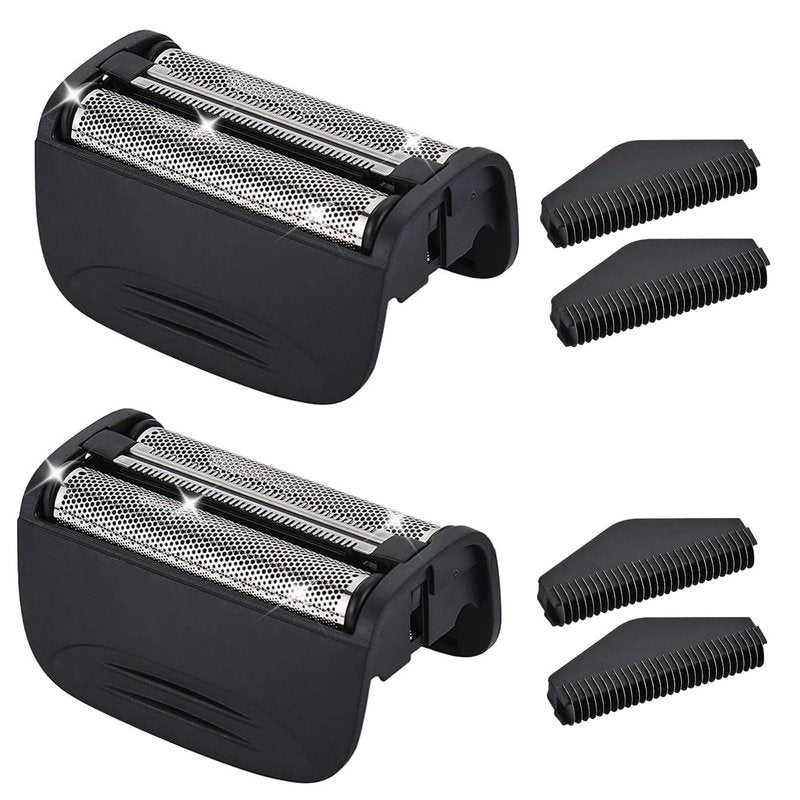 Shaver Replacement Head Compatible with Remington Foil Shaver PF7400, PF7500, and PF7600 Models (Black(2PCS))