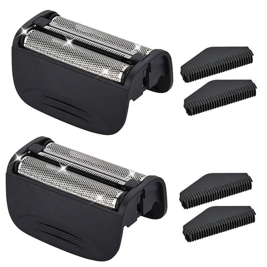 Shaver Replacement Head Compatible with Remington Foil Shaver PF7400, PF7500, and PF7600 Models (Black(2PCS))