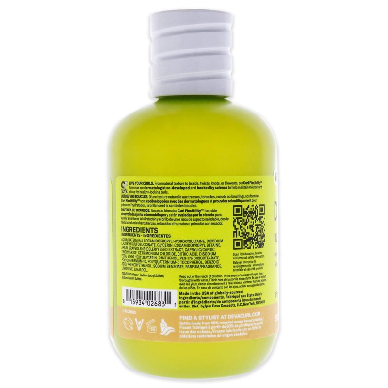 DevaCurl Buildup Buster Gentle Clarifying Cleanser, Green Oasis, 8 fl. oz.