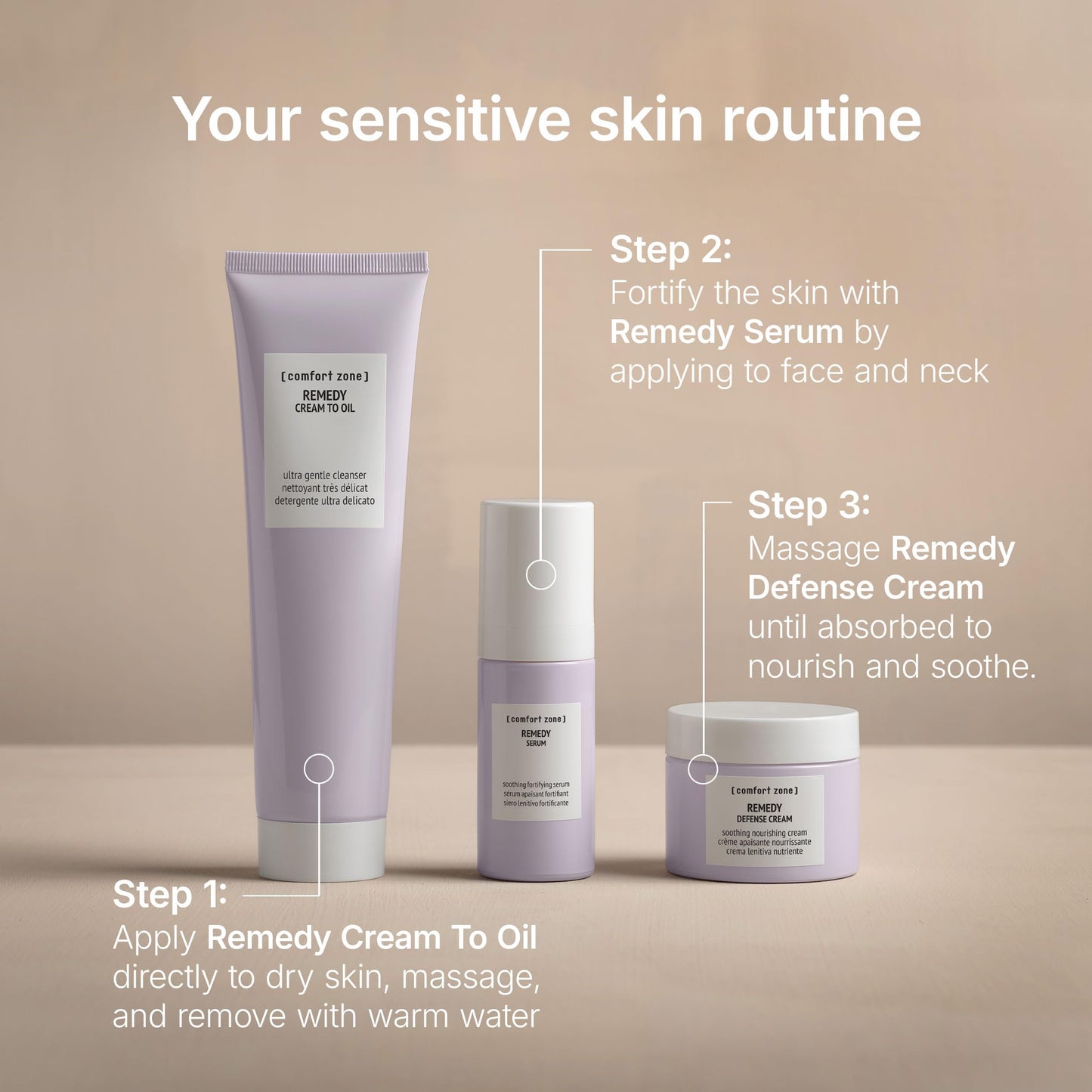 [ comfort zone ] Remedy Cream To Oil Cleanser, Soothing Nourishing Face Wash, Ultra Gentle, Fragrance Free, Marula Oil, Clean Beauty, Made in Italy, Sensitive & Redness Prone Skin, 5.07 Fl Oz