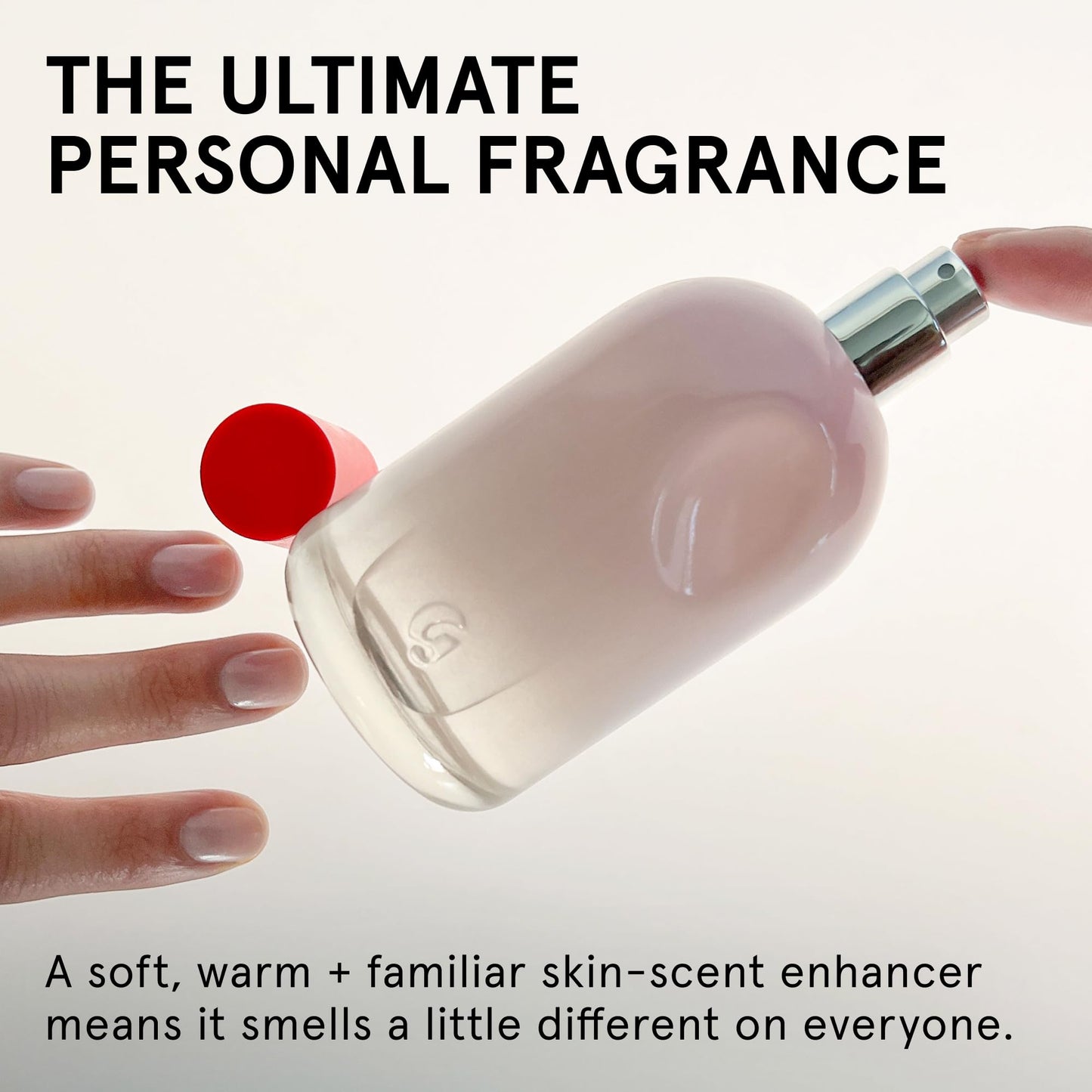Glossier You Eau de Parfum - Unisex Fragrance for Men & Women, Skin-Scent Enhancer Smells Different on Everyone - Musky, Warm & Spicy Perfume with Pink Pepper, Iris & Ambrox Base Notes, Travel 8ml