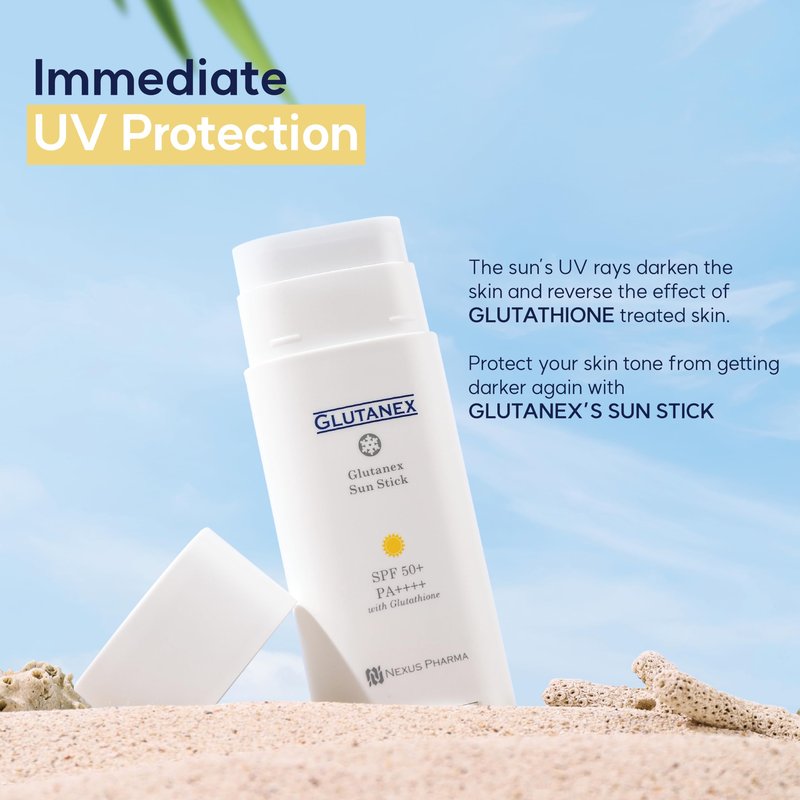 Glutanex Melanin Blocking Sun Stick SPF 50+ PA++++ With Glutathione