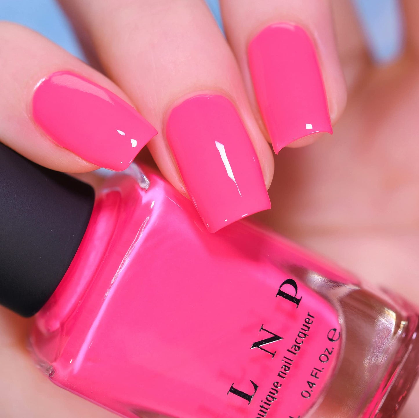 ILNP Two Piece - Striking Neon Pink Cream Nail Polish