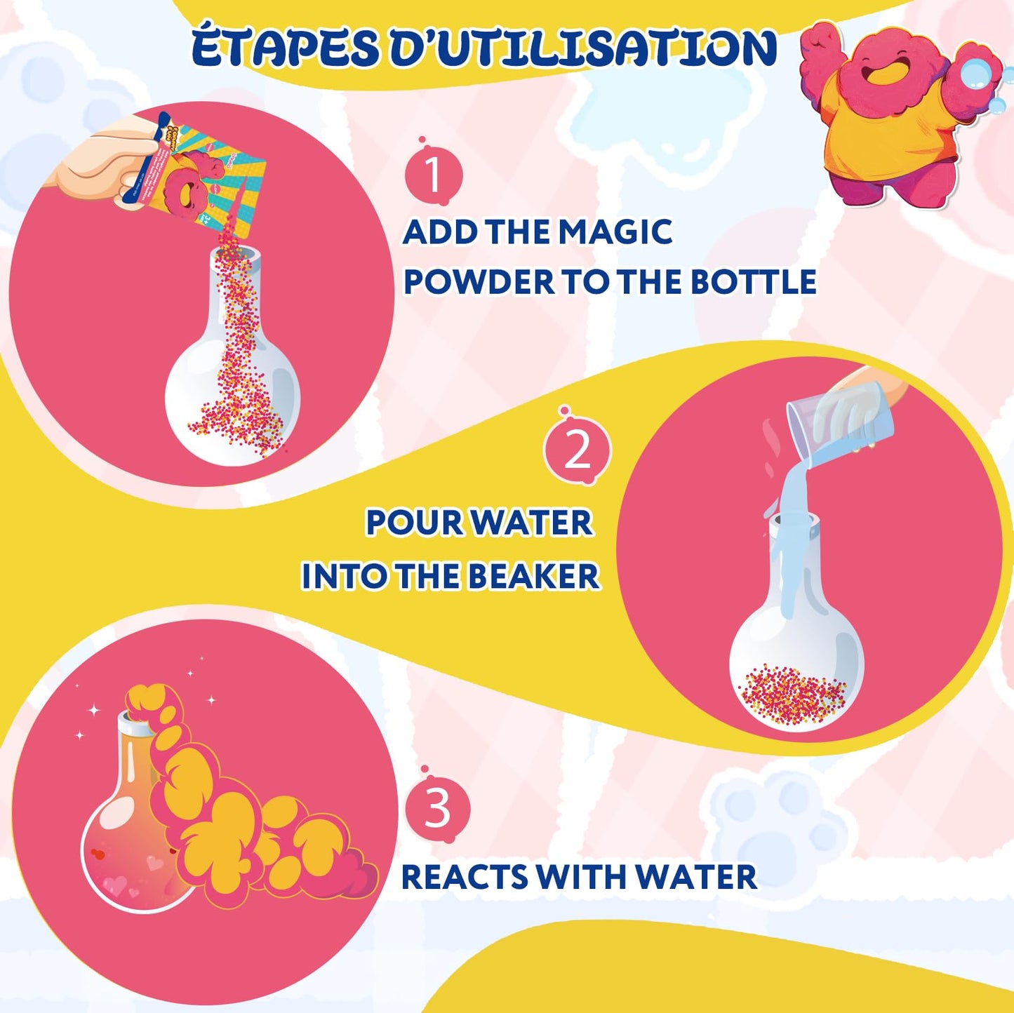 Bath Bomb Potions, 16 Pack Fizzy Bubble Bath Explosions