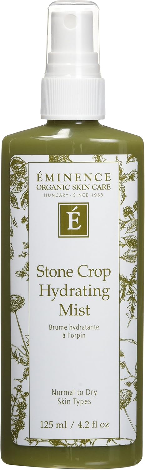 Eminence Organic Skincare Stone Crop Hydrating Mist - 4.2 Ounce | Moisturizing Facial Spray