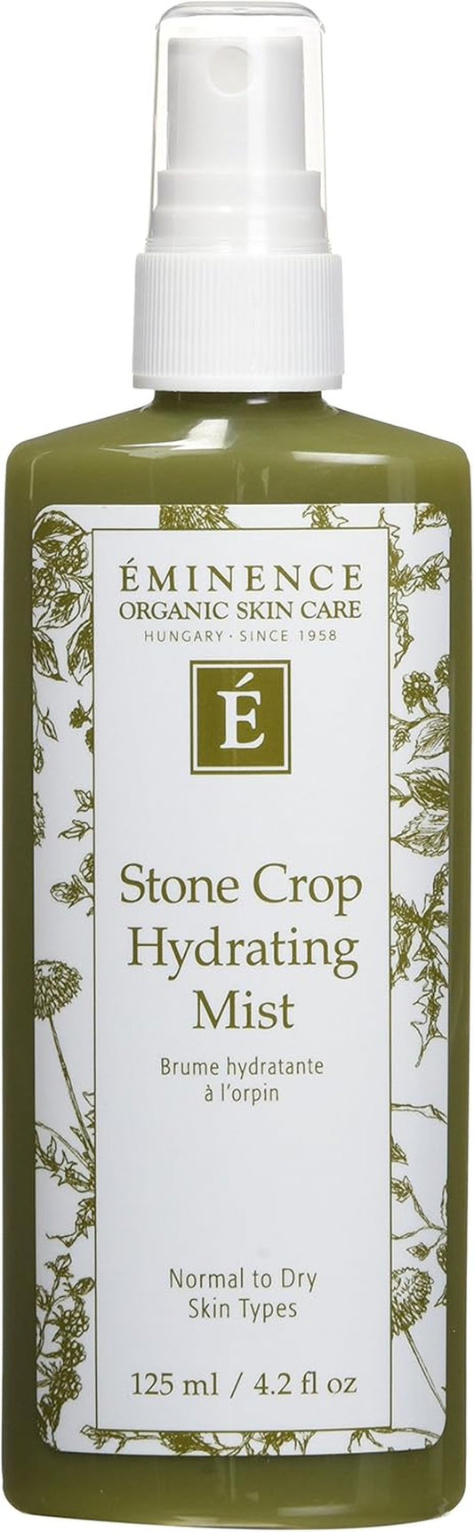 Eminence Organic Skincare Stone Crop Hydrating Mist - 4.2 Ounce | Moisturizing Facial Spray
