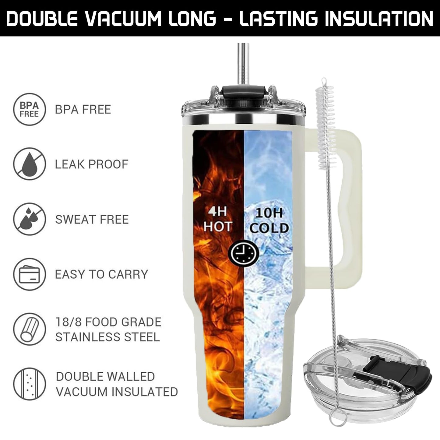 4LIEUBASMI 40 Oz Dental Laser Engrave Tumbler, Dentist Appreciation Gifts for Men and Women - Christmas Birthday Retirement Gifts for Dentists, Coworkers, and Friends