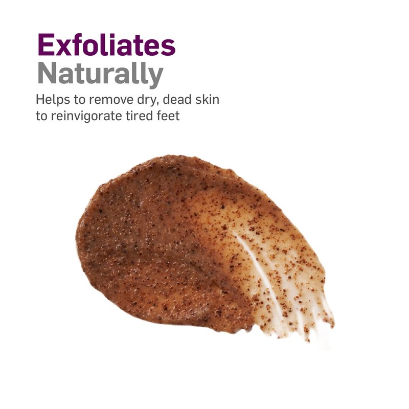 NatraCure Exfoliating Foot Scrub for Pedicures – Foot Exfoliator for Rough Feet, Dry Feet and Crusty Feet Treatment – Pedi Scrub Foot Softener & Smoother – Foot Soap Tea Tree Oil Foot Wash – 4 oz