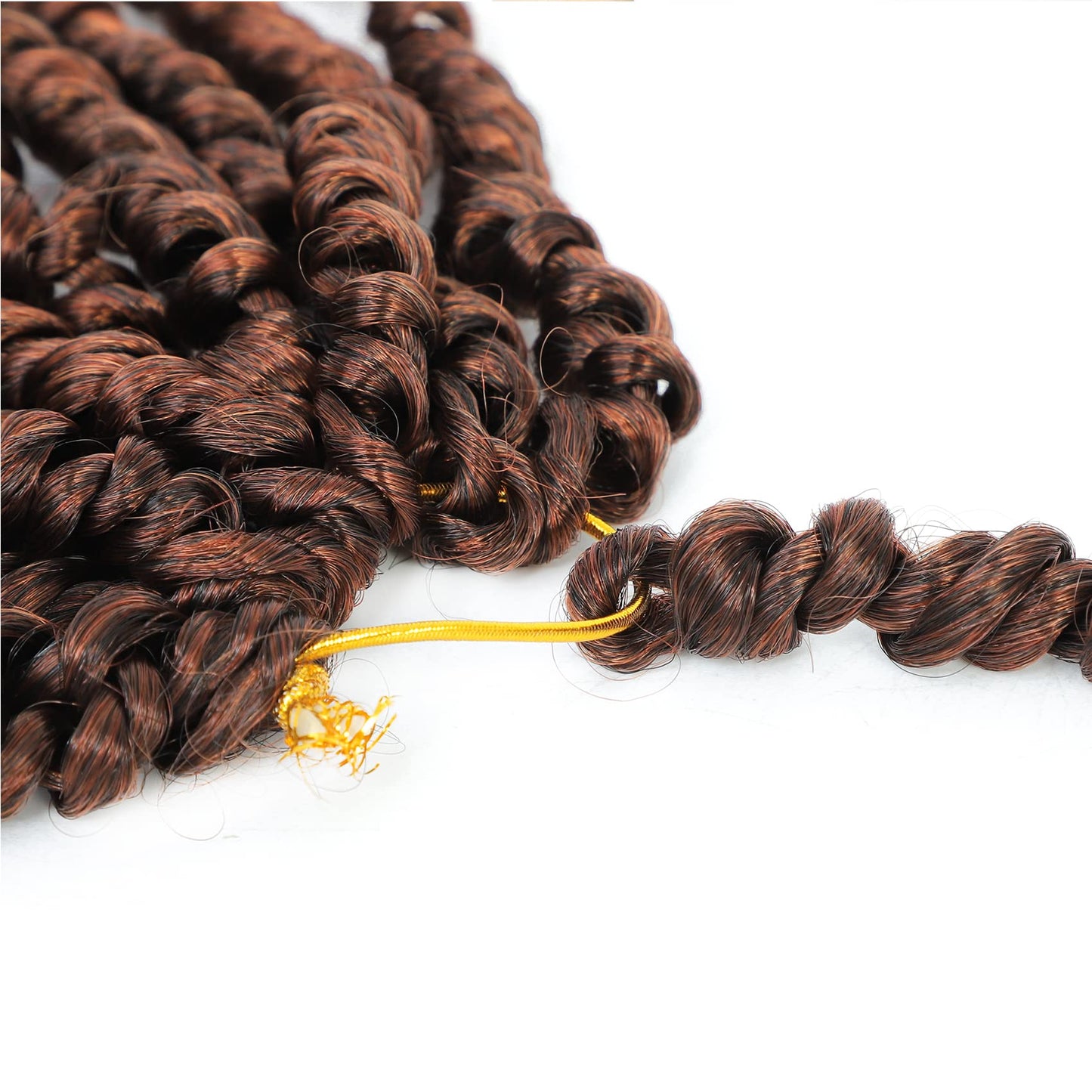 Passion Twist Hair 14 Inch 8 Packs, Pre Twisted Passion Twist Crochet Hair For Black Women, Pre Looped Passion Twist Curly Crochet Hair, Short Crochet Passion Twist Hair (14 Inch (Pack of 8), T350#)