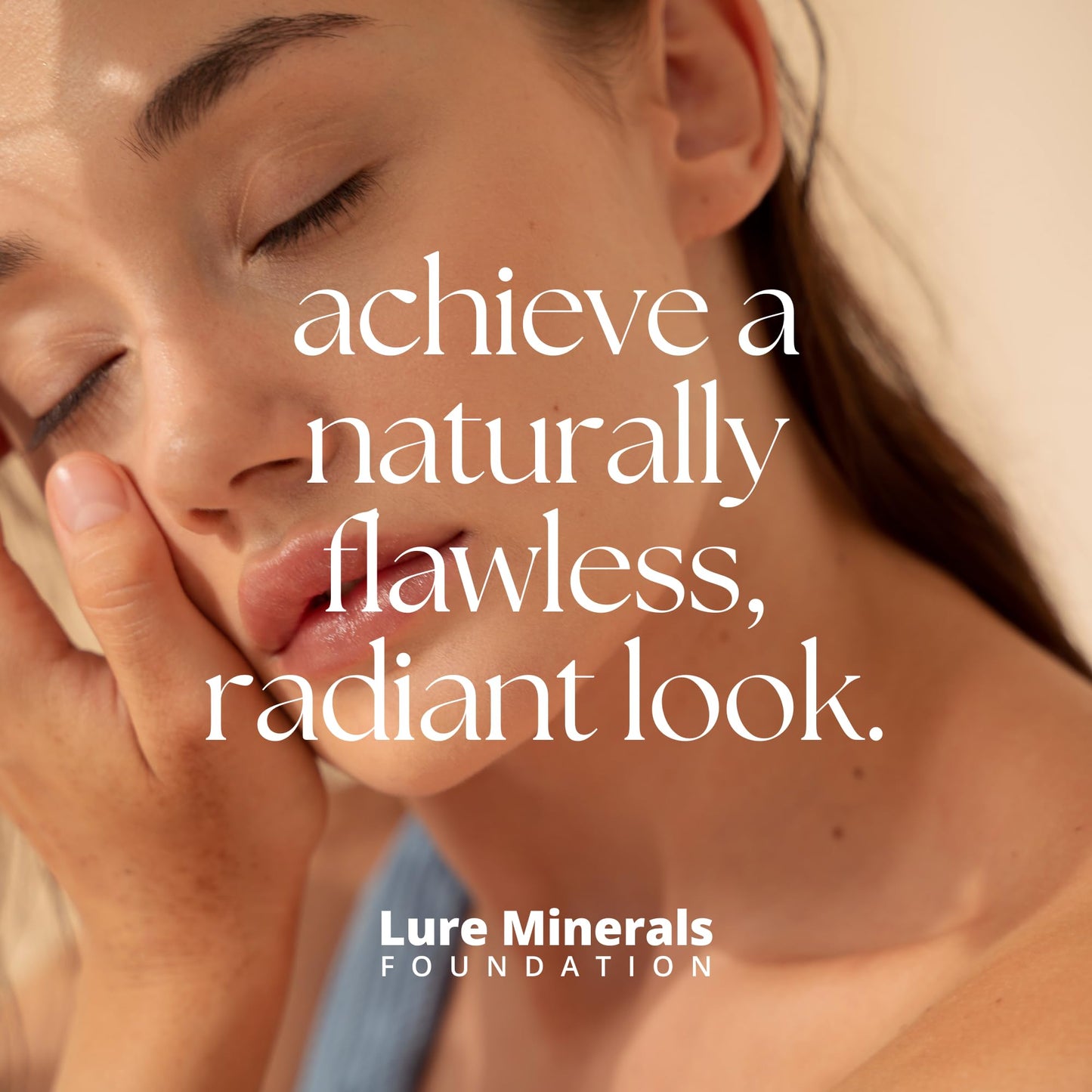 Lure Minerals Foundation Loose Powder 8g Sifter Jar- Choose Color,free of Harmful Ingredients (Compare to Bare Minerals (Fairly Light -Matte 8 grams)