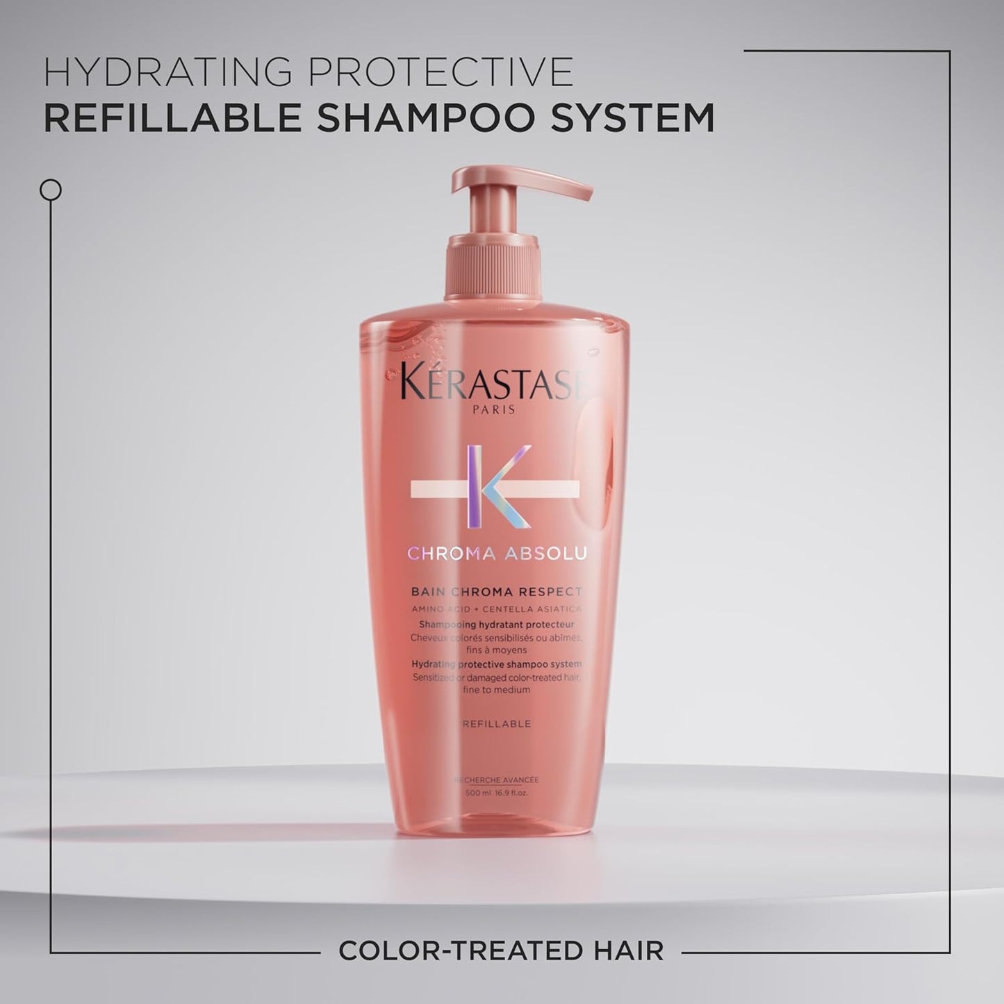 Kerastase Chroma Absolu Shampoo & Conditioner Set | Protects & Hydrates Color-Treated Hair with Glycerin & Hyaluronic Acid