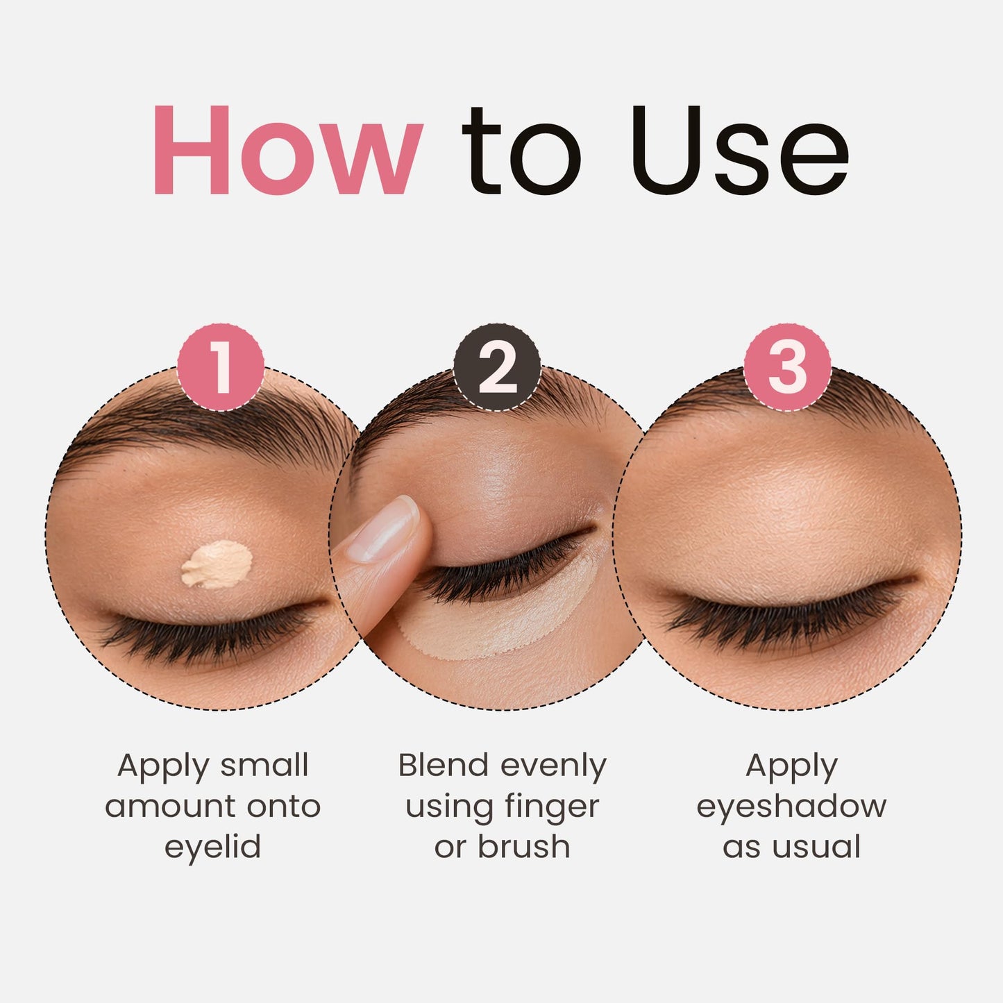 Sorme Treatment Cosmetics Under Shadow Primer (0.18 oz), Neutralizing Eyelid Primer for Crease-Proof Eye Makeup, Hydrating Cream Eyeshadow Primer, Cruelty-Free Eyeshadow Base and Under Eye Primer