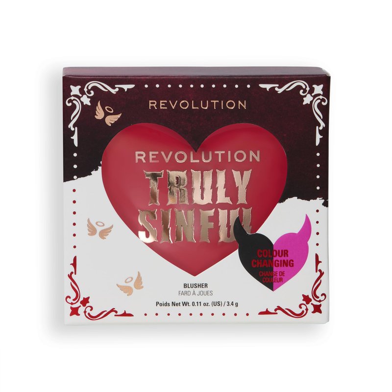 Revolution Beauty London, Beauty Truly Sinful PH Balm Blush, Halloween Face Costume Blush & Makeup, Color-Transforming for Every Skin Tone, Vegan & Cruelty-Free