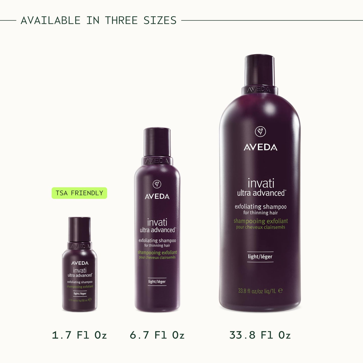 Aveda Invati Ultra Advanced Exfoliating Shampoo Light | Step 1 of 4 | Reduces Hair Loss by 77% | for Fine to Medium Thinning Hair Types | Normal to Oily Scalp | 95% Naturally Derived*, 1.7 Fl Oz