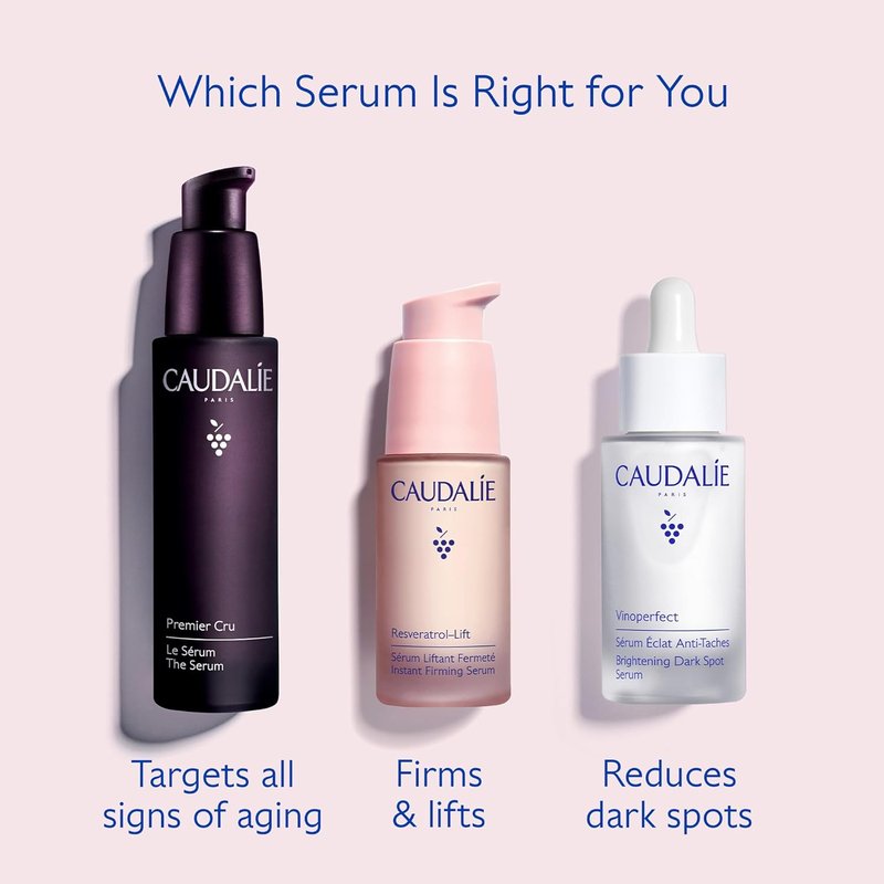 Caudalie Resveratrol-Lift Firming Serum | Retinol Alternative, Refillable - 30 mL