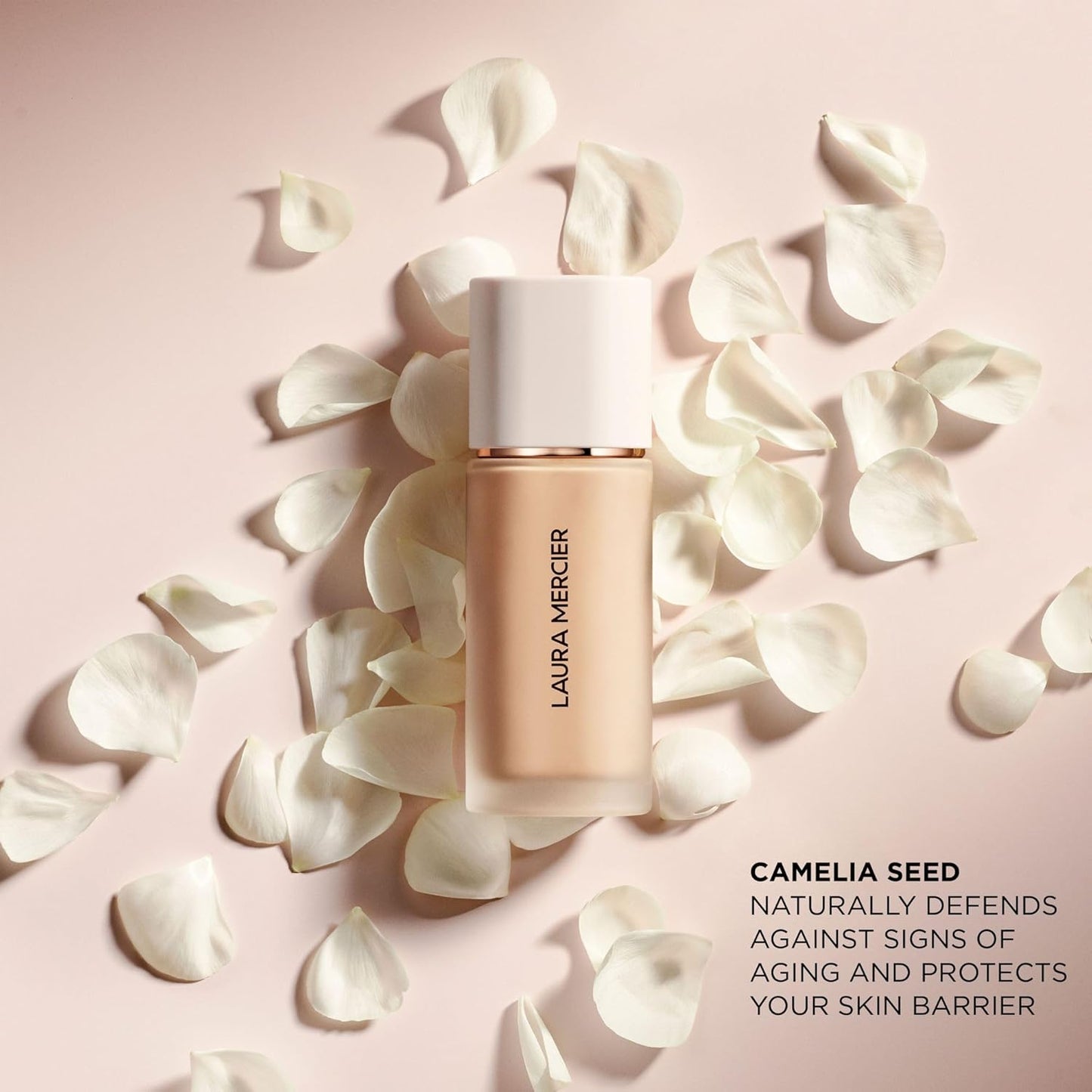Real Flawless Waterproof Foundation - Medium Coverage, Buildable, 12 HR Wear, Non-Comedogenic, 1oz