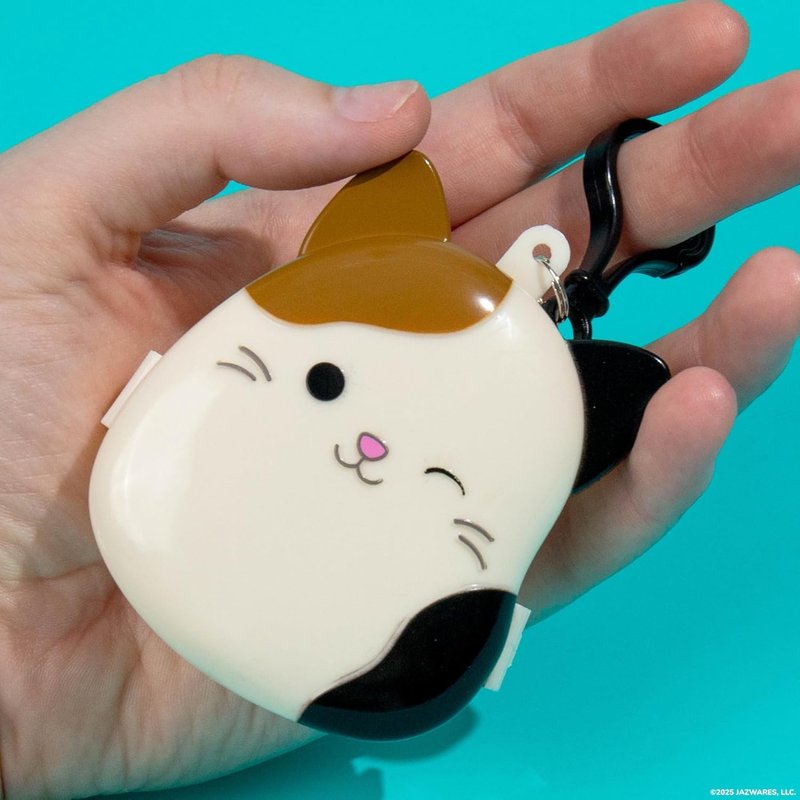 Squishmallows Cam the Cat Bracelet Kit | Create 3 Fun Accessories with Beads, Charms & Keychain | Friendship Jewelry Craft Set for Kids