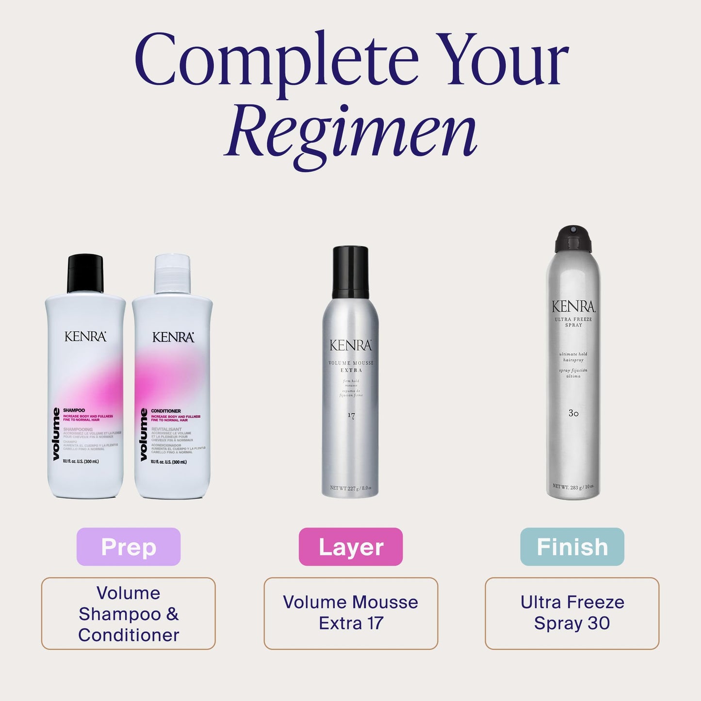 Kenra Ultra Freeze Spray 30 | Ultimate Hold Hairspray | Long-Lasting, Ultra-Firm Hold | Fast-Drying Formula | Provides Humidity Resistance | High Shine, Flake-Free Finish | All Hair Types