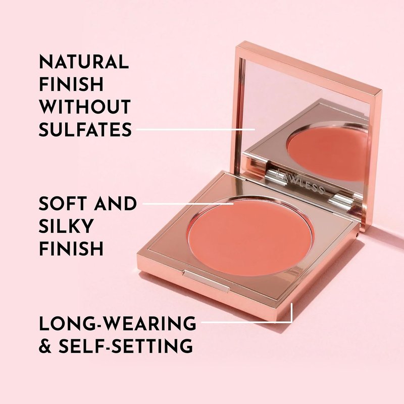 LAWLESS Pinch My Cheeks Cream Blush - Starburst | Weightless, Buildable Color for Lips & Cheeks - 0.18 oz