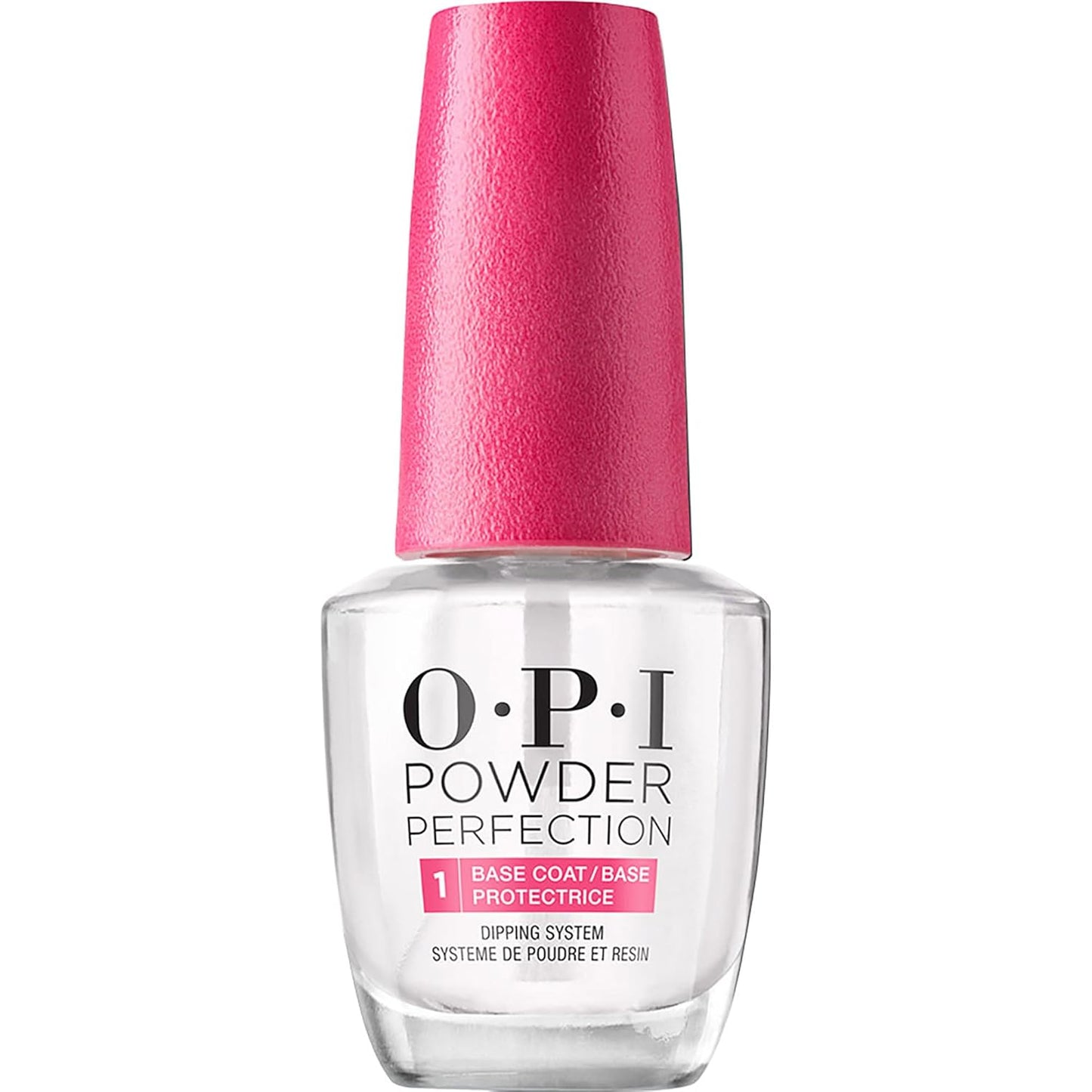OPI Nail Dipping Powder 3-Step System - Base Coat, Activator & Top Coat | Clear High Gloss Finish