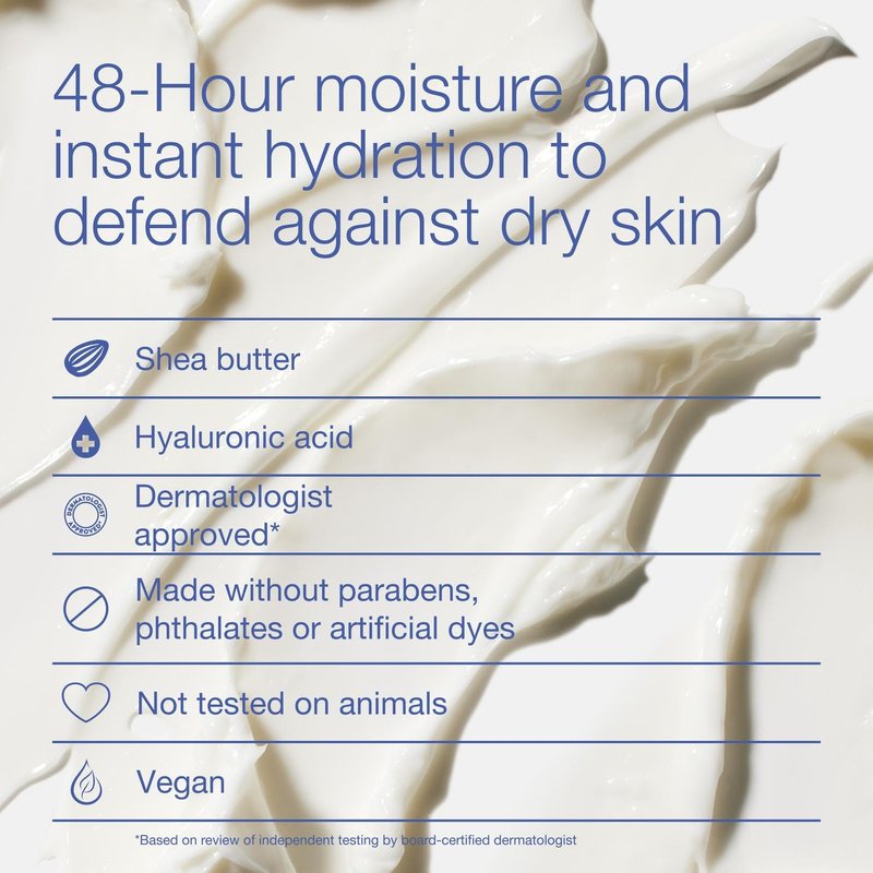 Bath & Body Works Lavender Vanilla Aromatherapy Body Cream, Ultimate Hydration Moisturizer with Shea Butter & Hyaluronic Acid for Dry Skin, 8 fl oz - 2 Pack