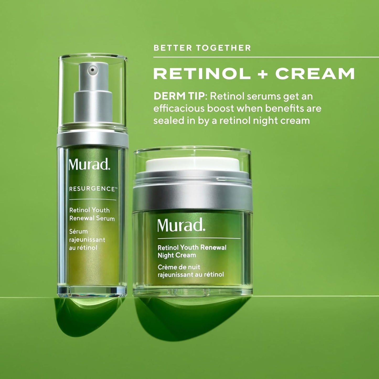 Murad Retinol Youth Renewal Serum - Fast-Acting Anti-Aging Treatment with Hyaluronic Acid & Swertia | Reduces Wrinkles & Firms Skin