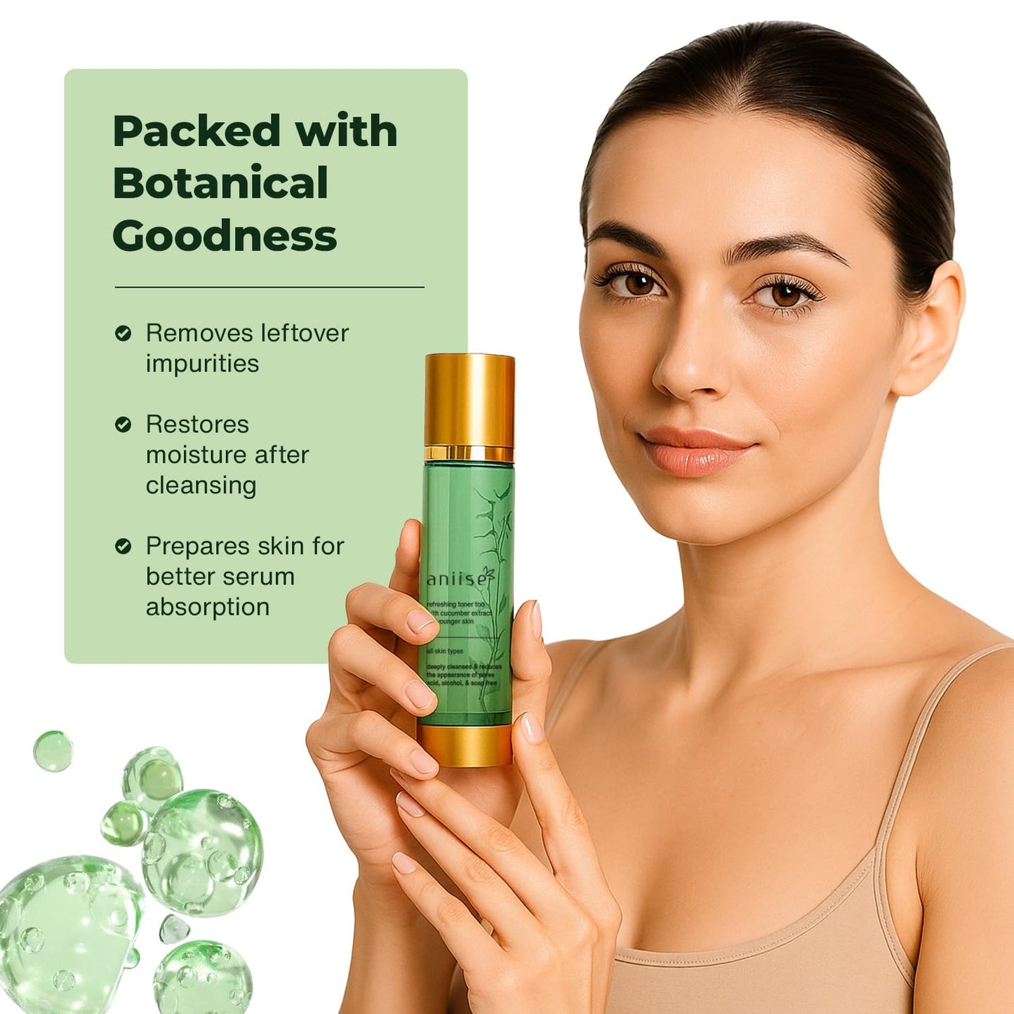 Refreshing Cucumber Extract Face Toner | 4 fl. Oz | Deep Cleansing, Hydrating, and Pore Reducing Tonic for All Skin Types – Alcohol-Free, Paraben-Free, Sulfate-Free, Vegan
