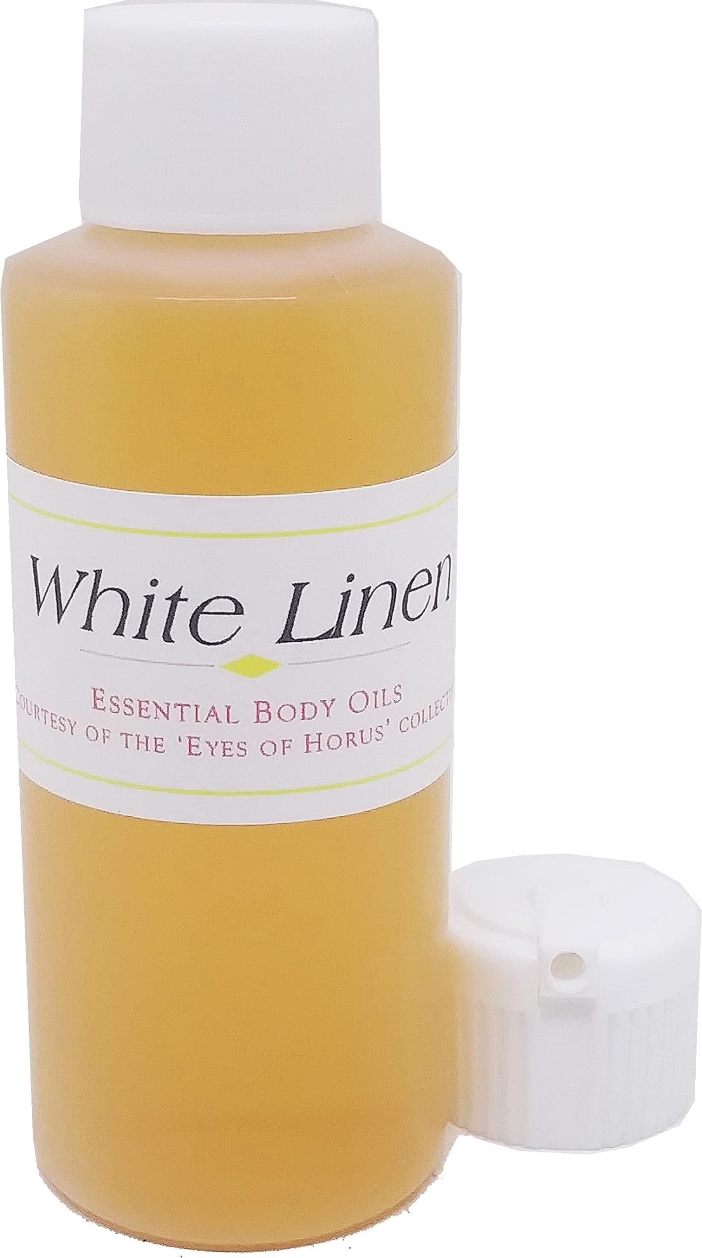 TCEShop White Linen - Type EL Scented Body Oil Fragrance [Flip Cap - Gold - 2 oz.] - ID#23219