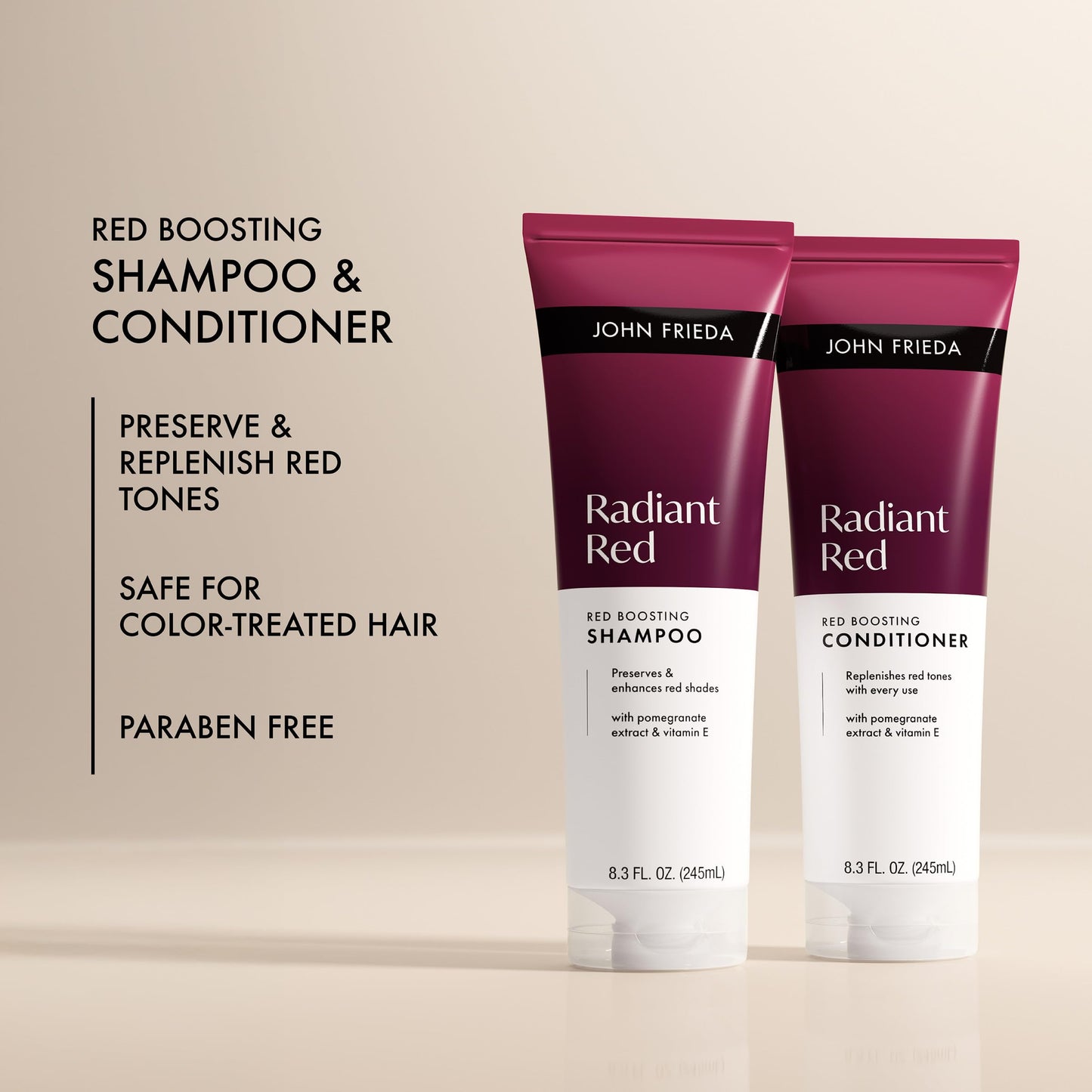 John Frieda Radiant Red Shampoo & Conditioner Bundle