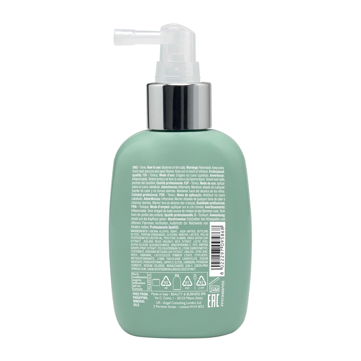 Alfaparf Milano Scalp Renew Tonic for Thinning Hair - Strengthens & Stimulates Hair Fiber | 4.23 Fl Oz