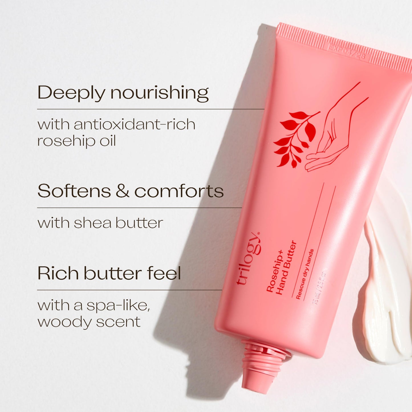 Trilogy Rosehip Hand Butter, 2.5 OZ