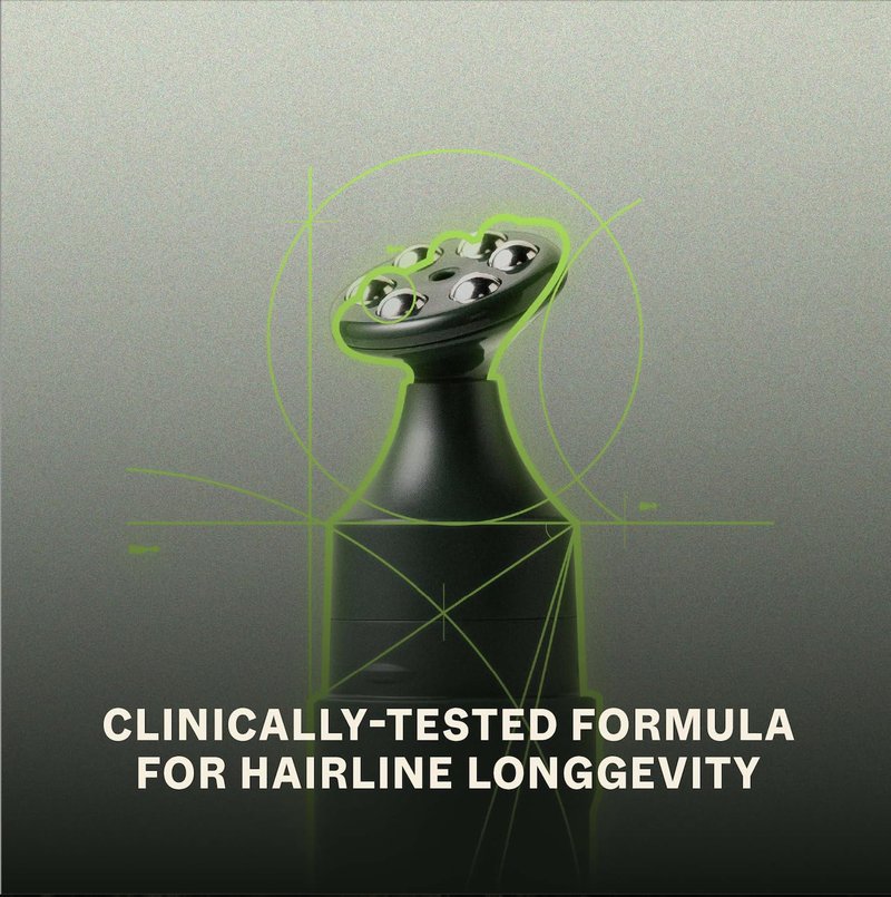 Scandinavian Biolabs Bio-Pilixin® Hairline Booster (Unisex) | Exosome Hairline Activation Formula with Massaging Rollerball Applicator for Hairline Longevity, 15 mL/ 0.5 oz