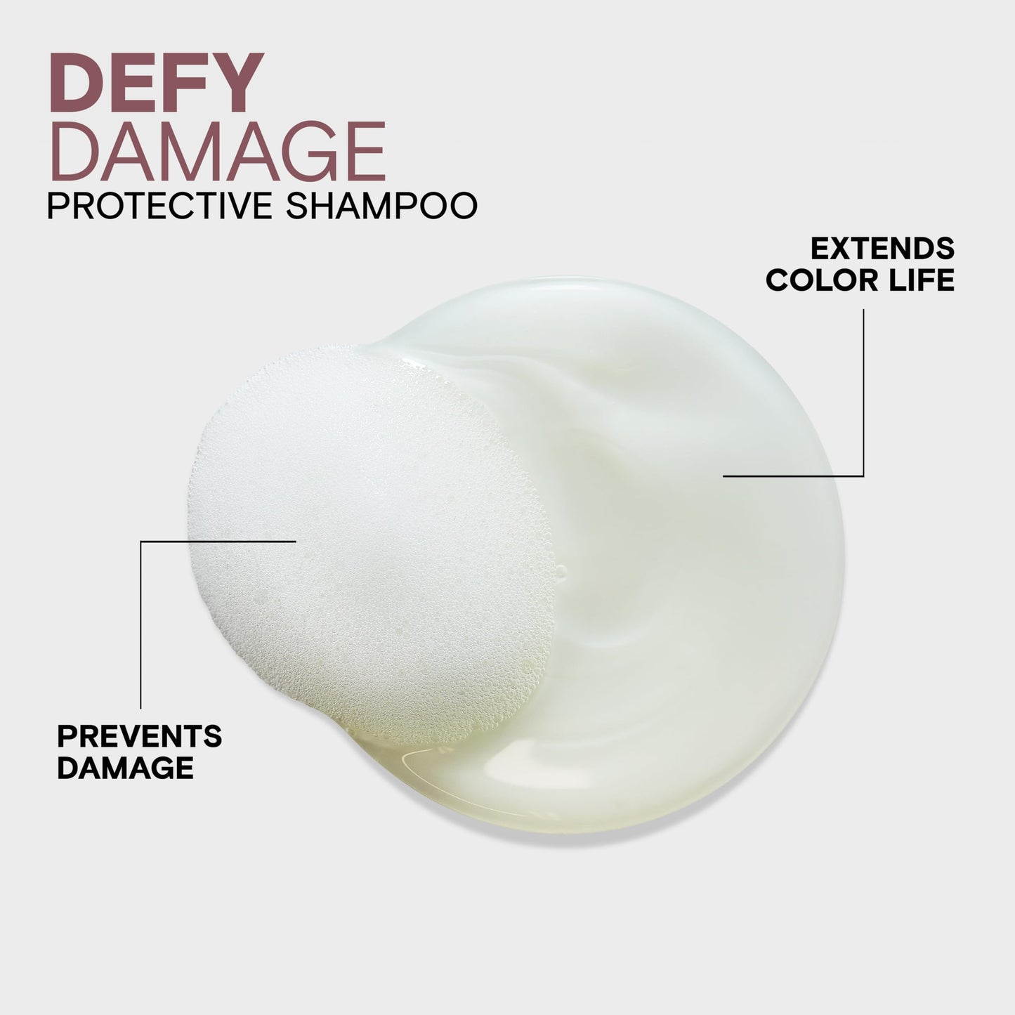 Joico Defy Damage Protective Shampoo | For Color-Treated Hair | Strengthen Bonds & Preserve Hair Color | With Moringa Seed Oil & Arginine