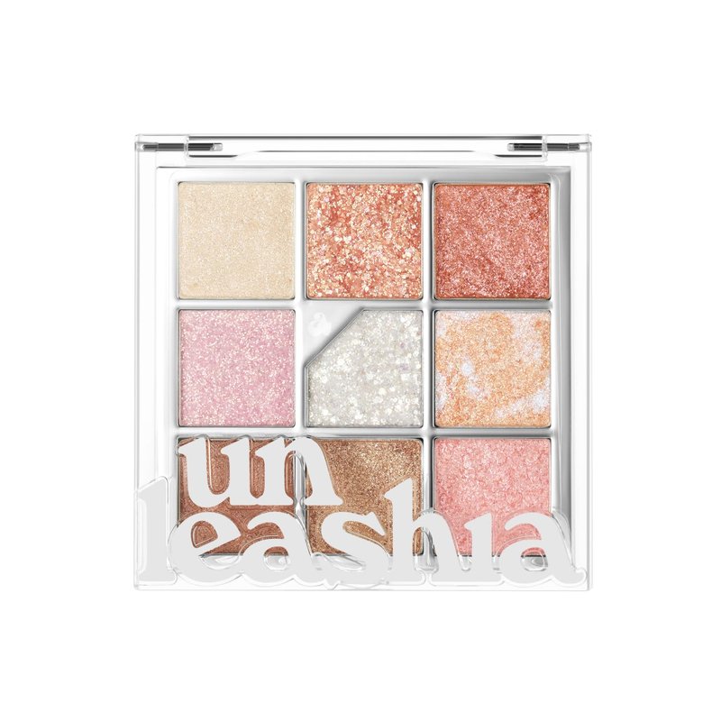 Glitterpedia Eye Shadow Palette - Versatile Shimmer & Glitter Textures | Perfect for Brown & Blue Eyes