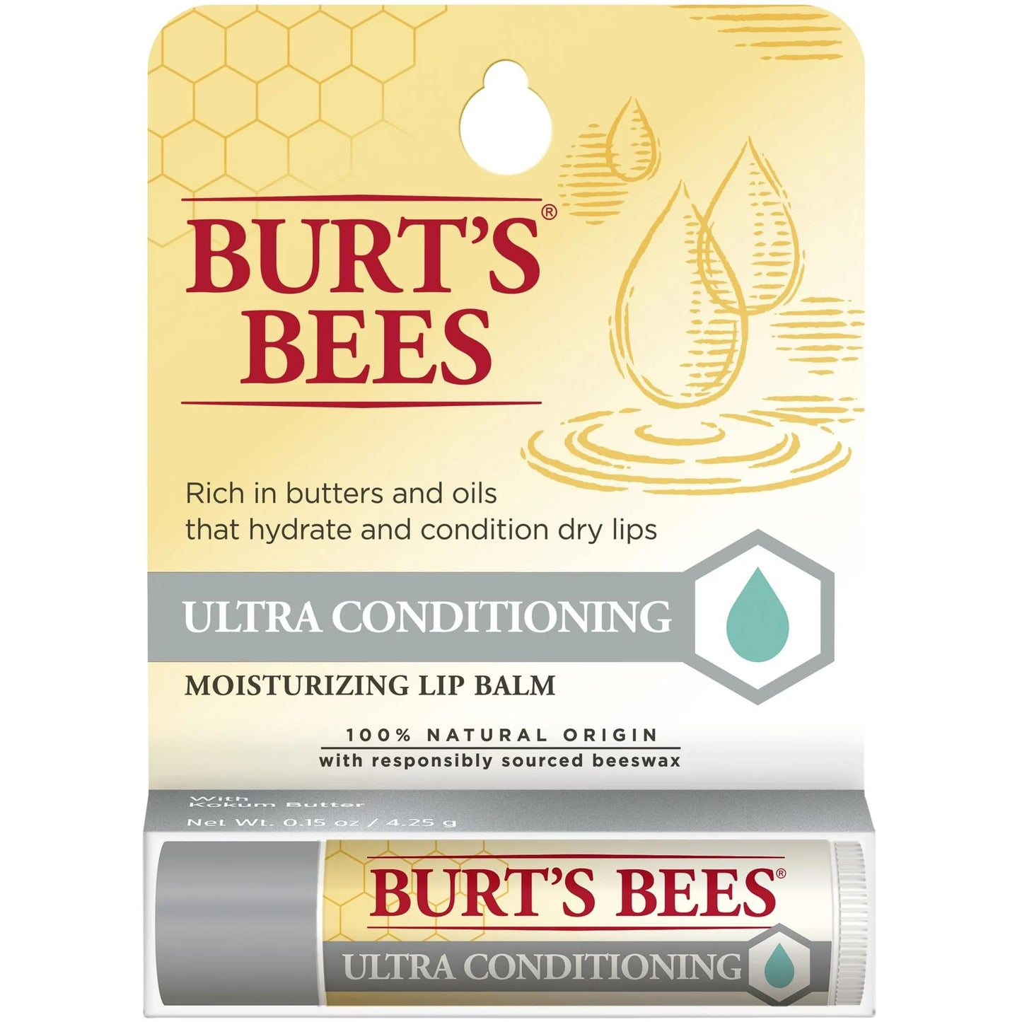 Burt's Bees Ultra Conditioning Lip Balm with Kokum Butter