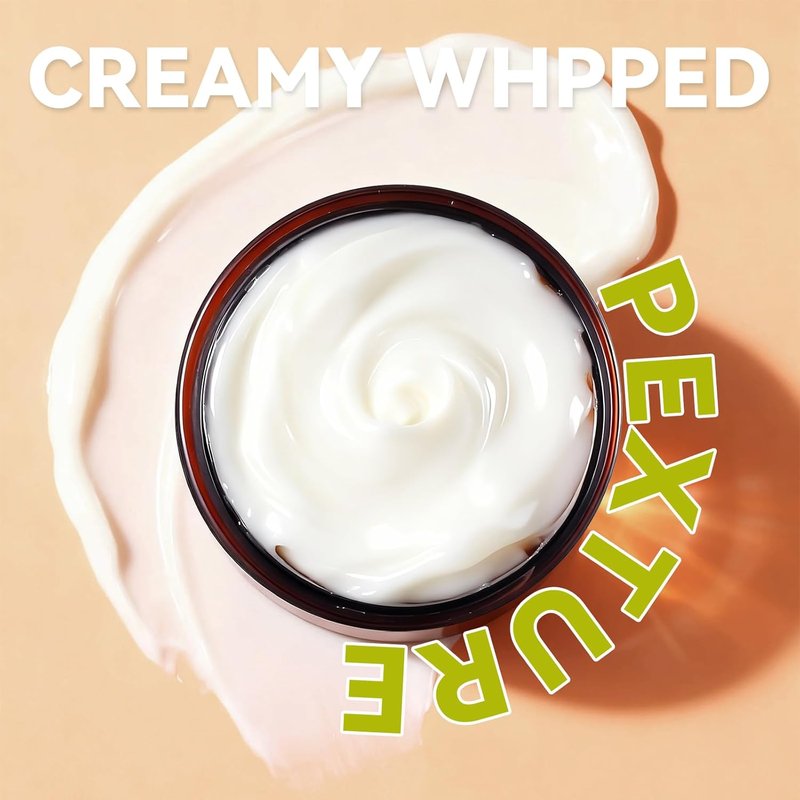 Whipped Tallow Honey Cream - Moisturizer for Dry, Sensitive Skin | 4oz Unscented, Eczema & Rosacea Relief