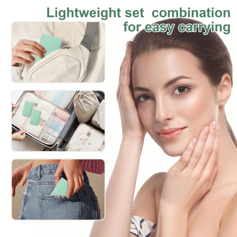 Manicure Set Bulk, Nail Clippers Kit Stainless Steel Fingernail Clippers Set, Sturdy Nail Tip Cutter Trimmers Professional Grooming Toenail Clippers Personal Pedicure Kits 8 in 1 (Green 24 Pack)