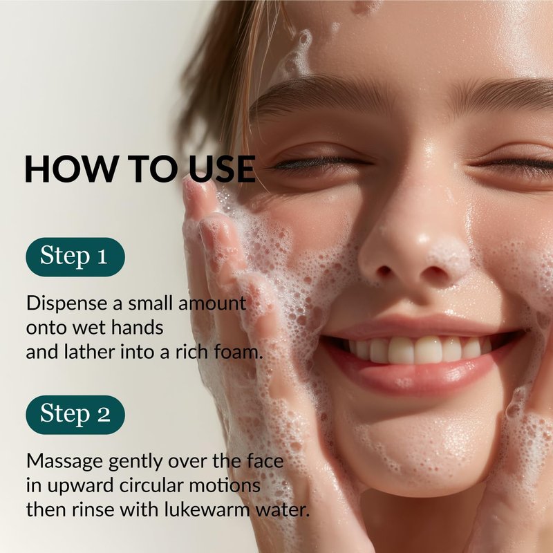 THELEEDS LicoTeca Real Fresh Cream Cleansing Foam 120ml(4.05 fl. oz.) | Gentle Amino Acid Facial Cleanser for Sensitive Skin, Deep Cleansing&Makeup Removal, Hydrating, Vegan Korean Skincare Face Wash