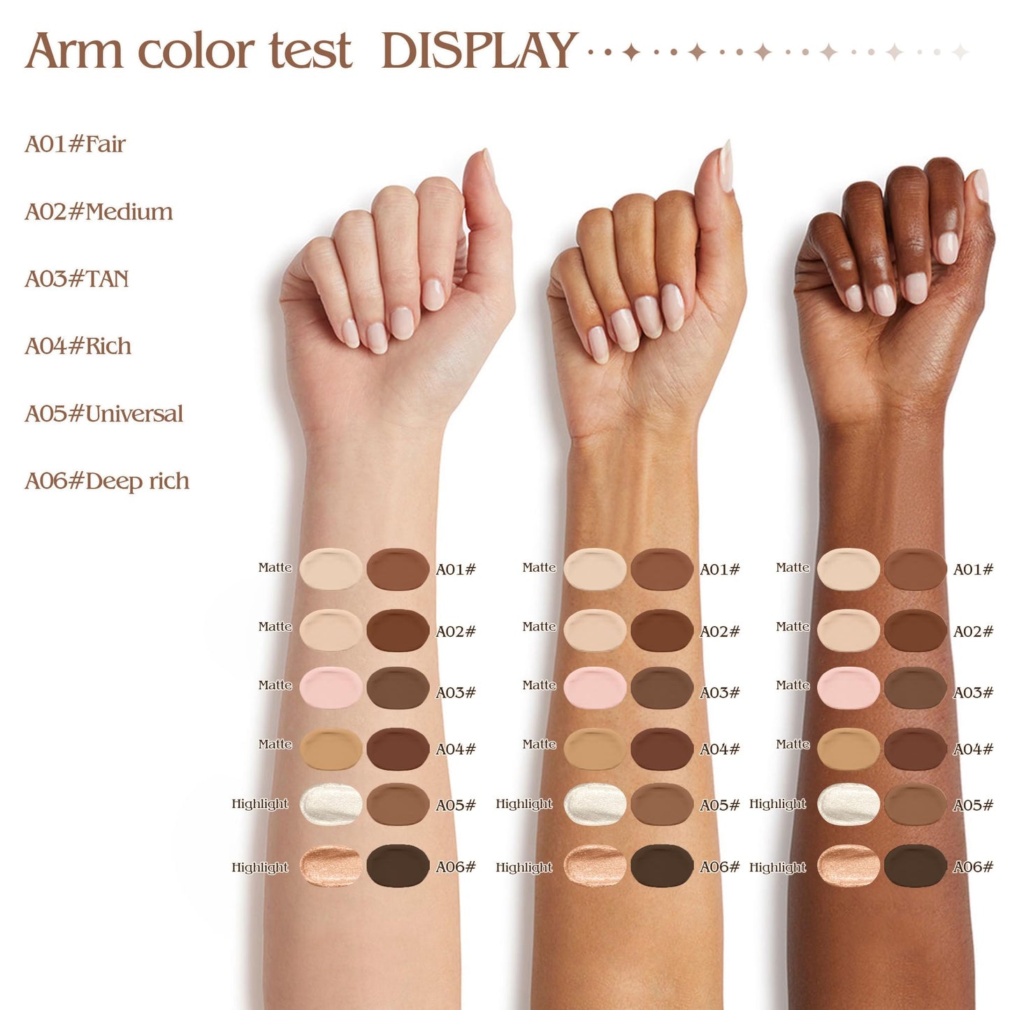 2Pcs Contour Highlighter Stick，2-in-1 Dual-Ended Cream Bronzer & Highlighter Sticks Pen for Face Body Contouring Makeup- Buildable，Waterproof, Easy to Apply Suitable for Beginners(02+02)