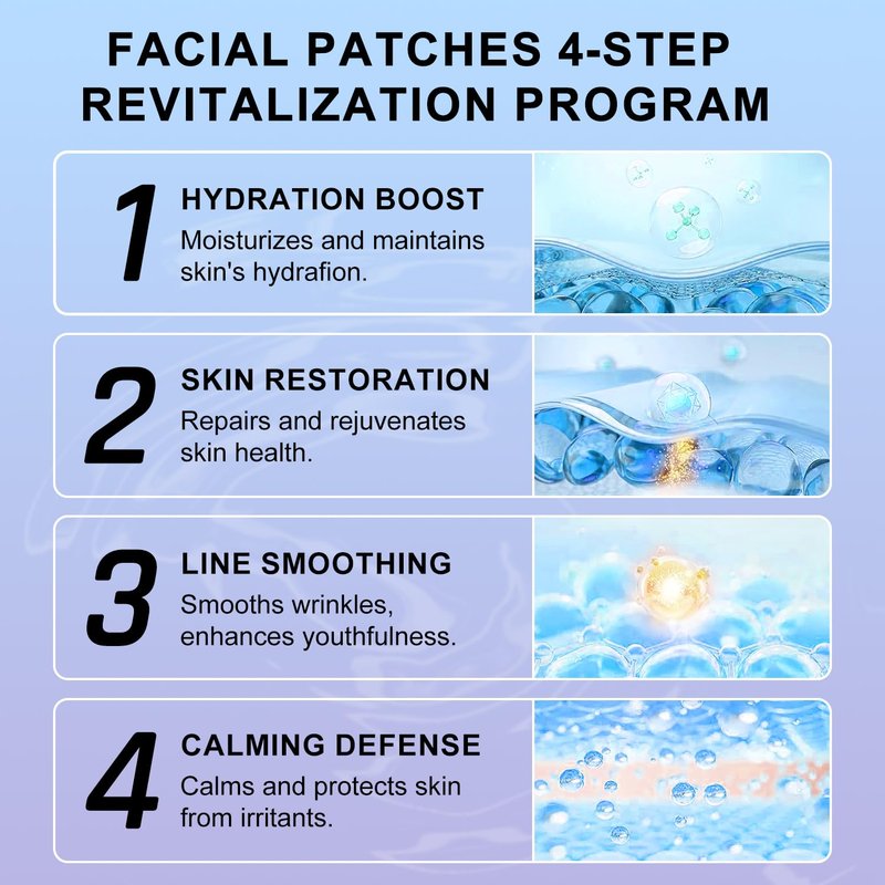 ARMINACO Wrinkle Patches for Forehead & Smile Lines, Overnight Anti-Wrinkle Facial Pads with Hyaluronic Acid, Niacinamide & Vitamin E – Hydrating & Smoothing Skin Care, 36pcs