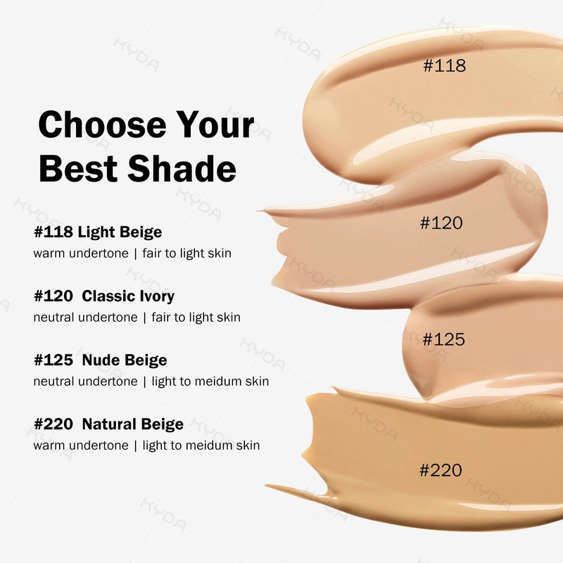 KYDA Skin Tint with SPF 40, Tinted Mineral Sunscreen Serum with Zinc Oxide,Tinted SPF Serum Foundation,Long Lasting Buildable Coverage like Foundation-1 Fl Oz, Nude Beige