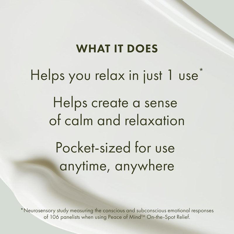 Origins Peace of Mind On-the-Spot Relief - Relaxing Aromatherapy with Eucalyptus, Peppermint & Basil Essential Oils | Wellness Gift