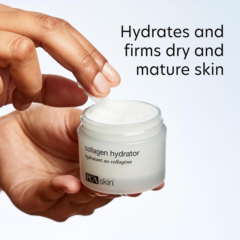 PCA SKIN Hydrating Collagen Cream - Firming Night Cream for Dry Mature Skin | Enriched with Shea Butter & Olive Oil