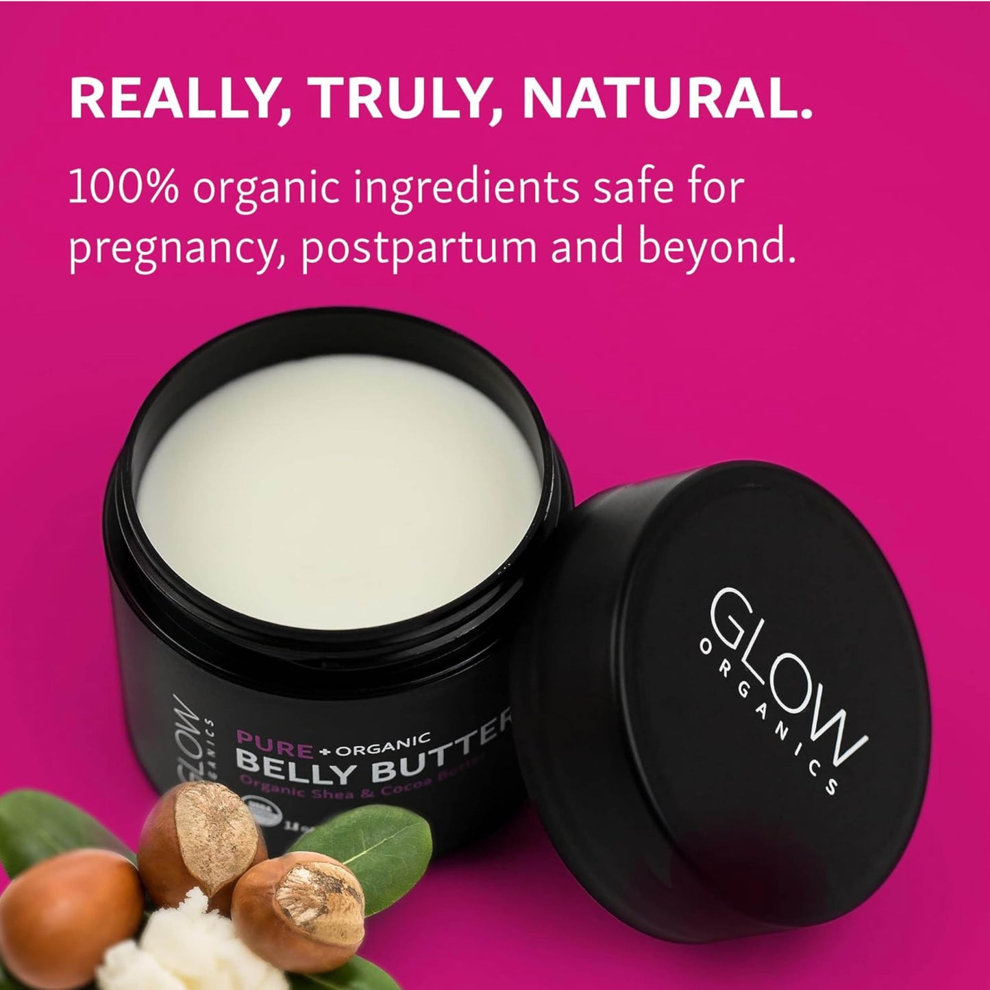 Glow Organics Belly Butter for Pregnancy