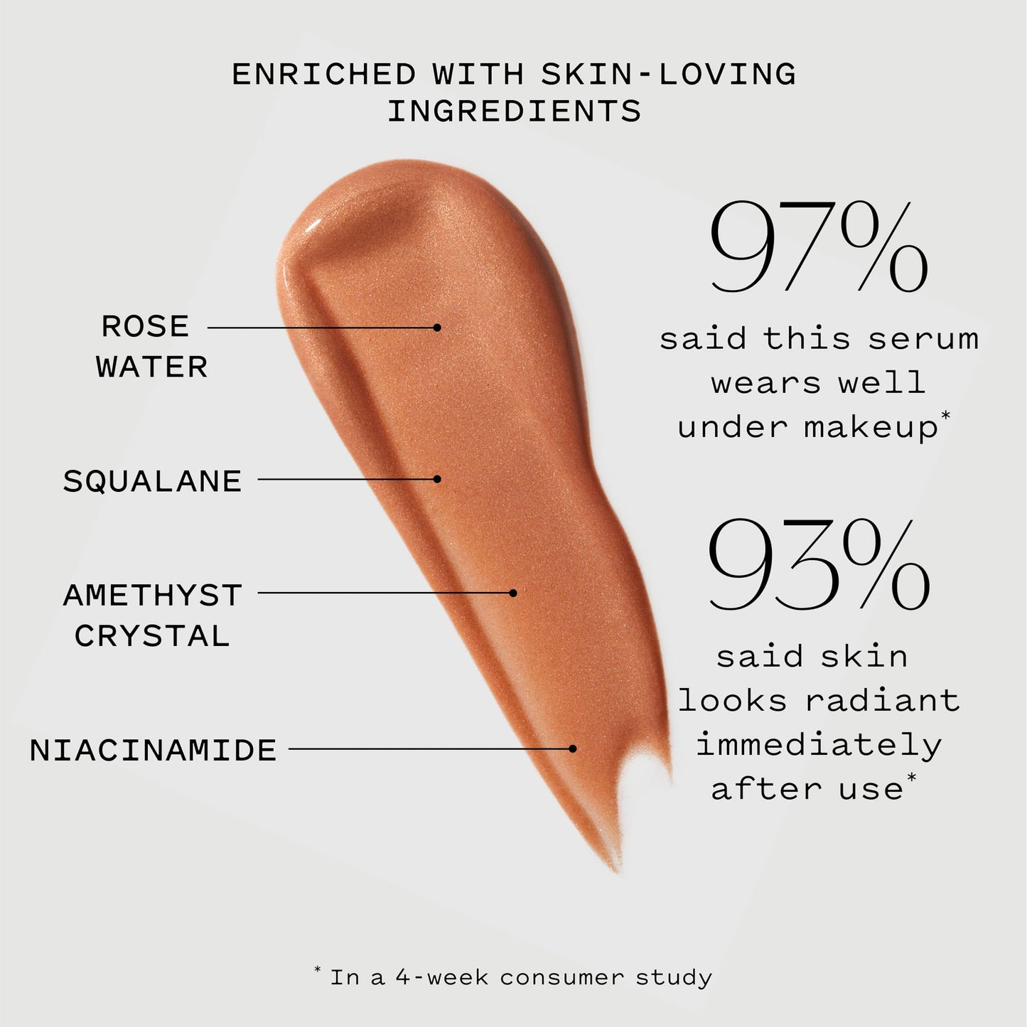 Let Me Glow Illuminating Serum & Makeup Primer, Boosts Radiance & Plumps for Highlighted, Dewy & Glowing Skin with Niacinamide, Vegan, Cruelty-Free, 1 Unit
