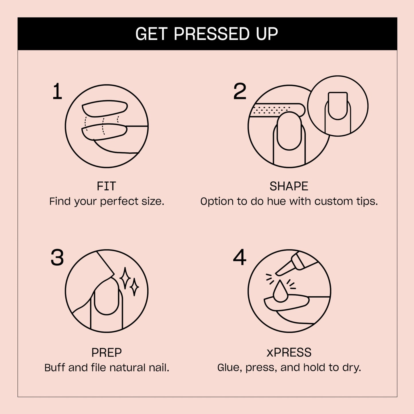 OPI On Point Put it in Neutral | Short Round Soft Nude Beige Pink Press On Nails | 24 Count with Nail Glue | Long Lasting, Reusable, Non-damaging | Fall 2025 Shades