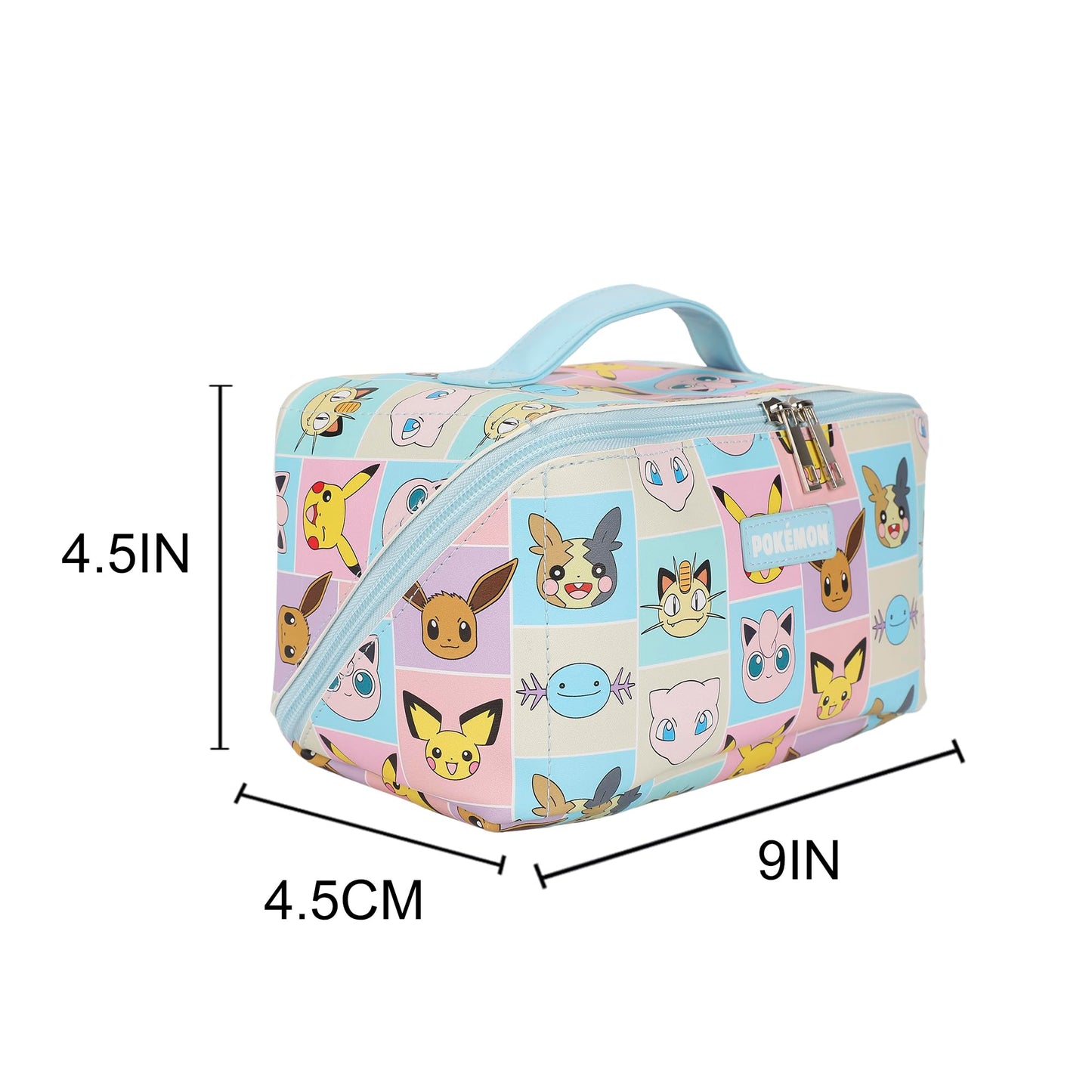 Bioworld Pokemon All-Over Print Women's Novelty Cosmetic Bag