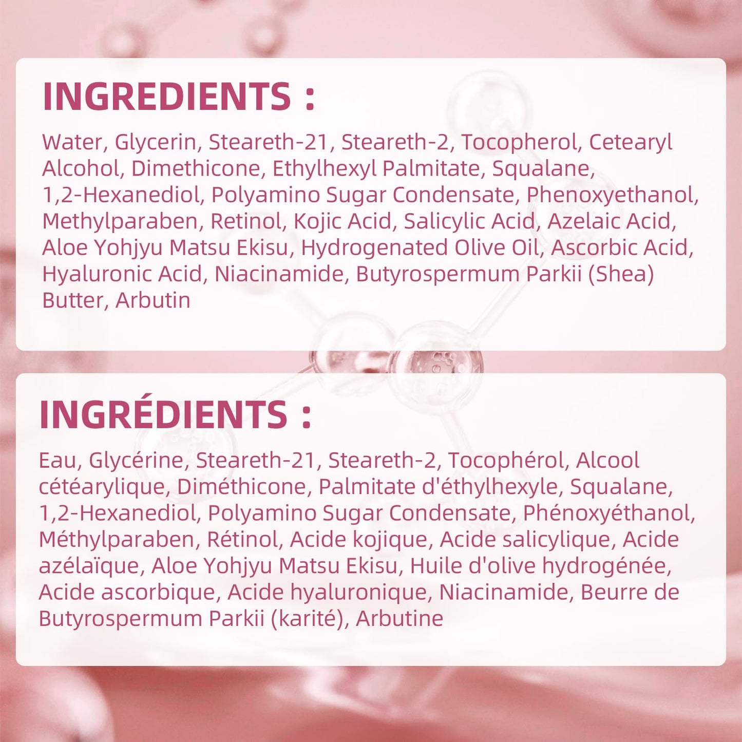 DCSCRK Hydrating Body Cream with Salicylic Acid, Niacinamide, Hyaluronic Acid, Face & Body Moisturizer Cream for Face, Body and Sensitive Part (1.76 Fl Oz)