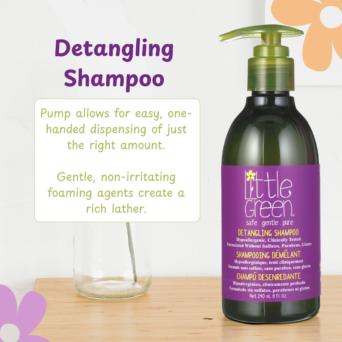 Little Green Kids Detangling Shampoo 8oz